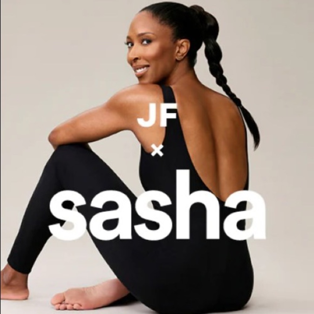 Sasha Exeter x Joe Fresh Catsuit black size medium